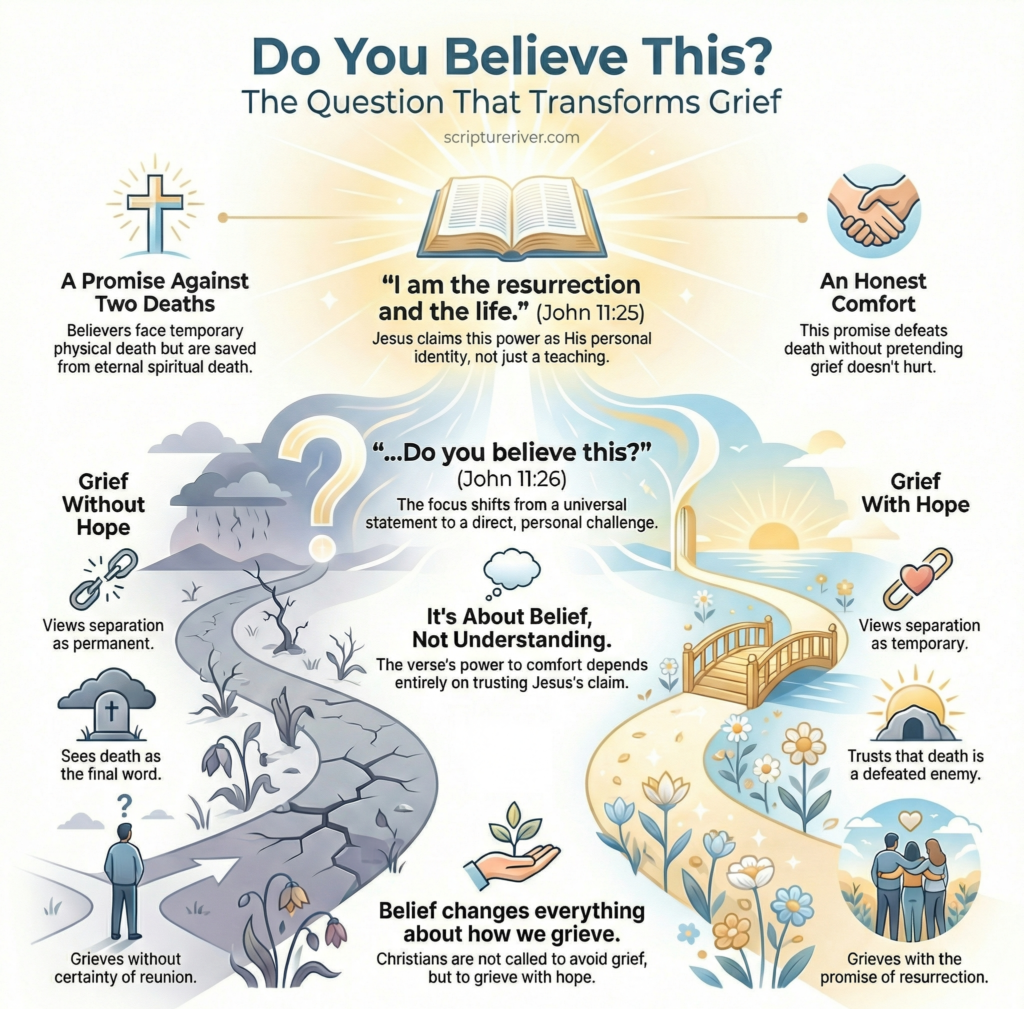 The Question Jesus Asks: Do You Believe This?