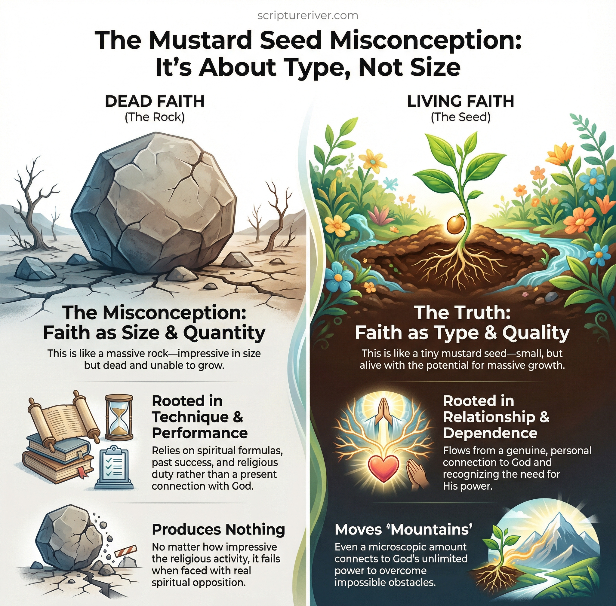 What Jesus Meant By "Faith of a Mustard Seed" In Matthew 17:20 ...