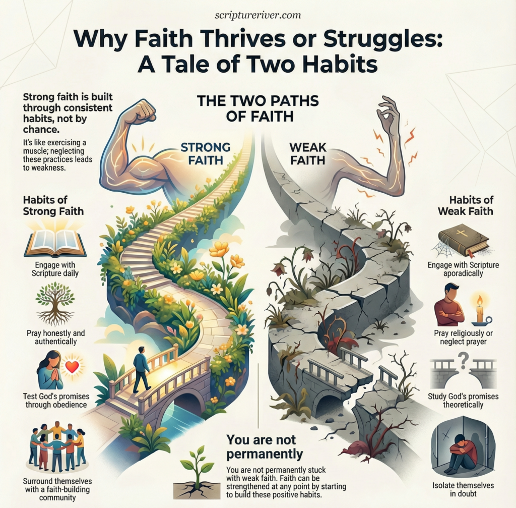 Explaining why faith thrives or struggles