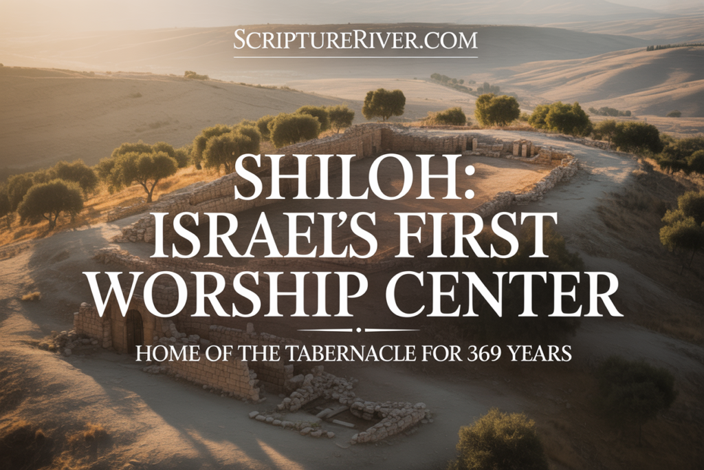 Shiloh as a Place: Israel's First Worship Center