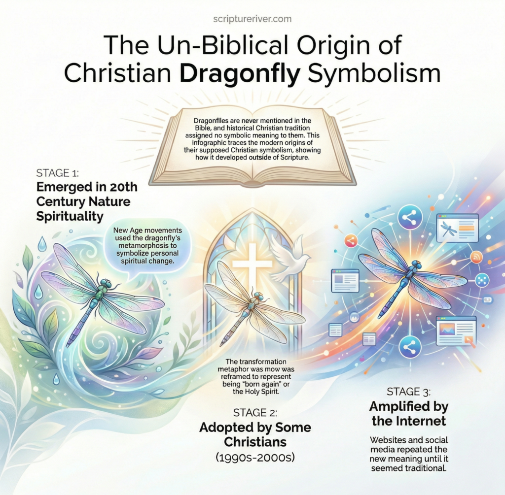 Where Modern Dragonfly Christian Symbolism Came From