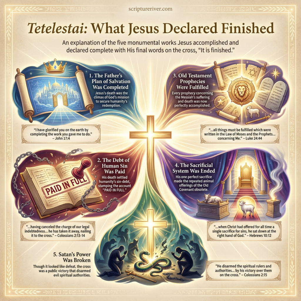 What Jesus Declared Finished