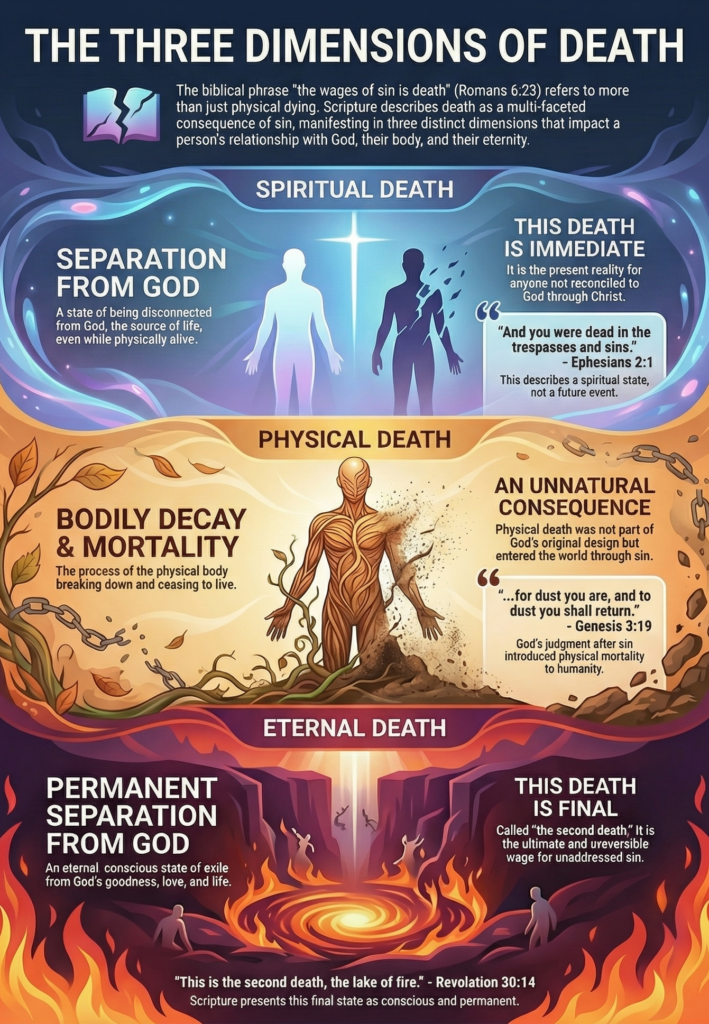 The 3 dimensions of death