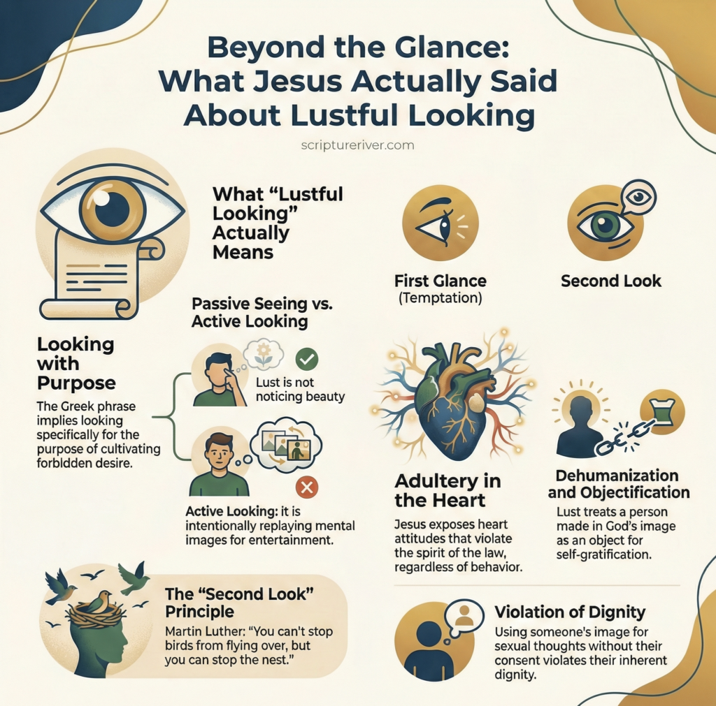 What Jesus Actually Said About Lustful Looking