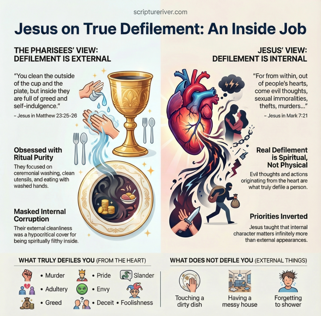 What Jesus Actually Taught About True Defilement