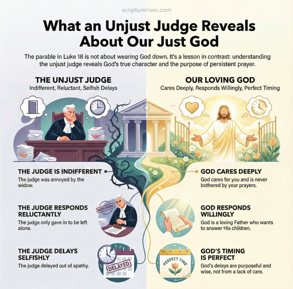Three Things the Unjust Judge Reveals About God