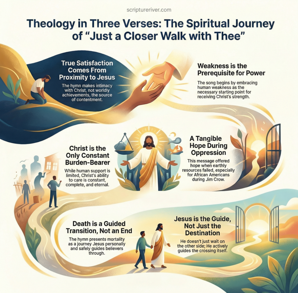 The Theological Themes in Each Verse of this hymn