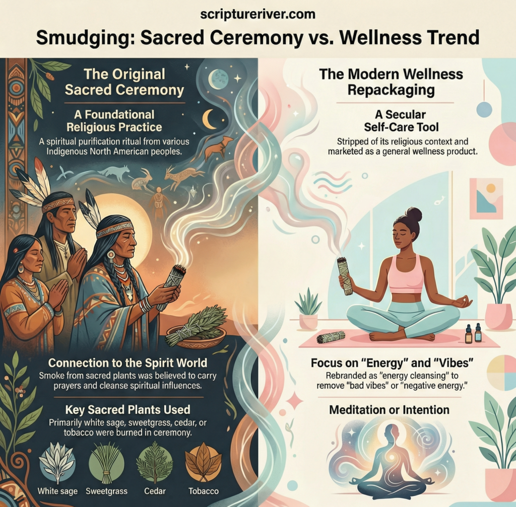 illustration of What Smudging Actually Is Spiritually