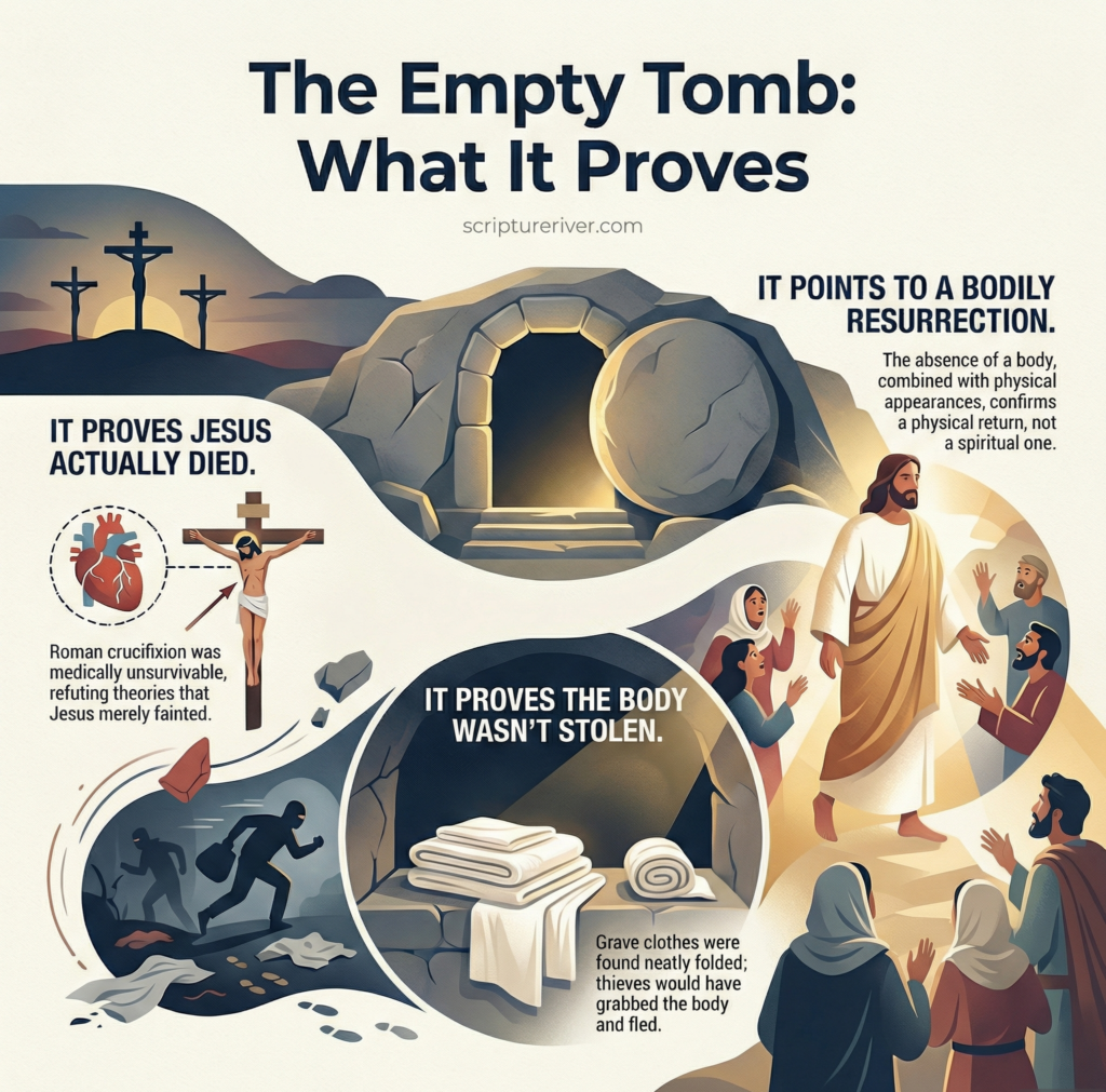 Illustrating What the Empty Tomb Proves