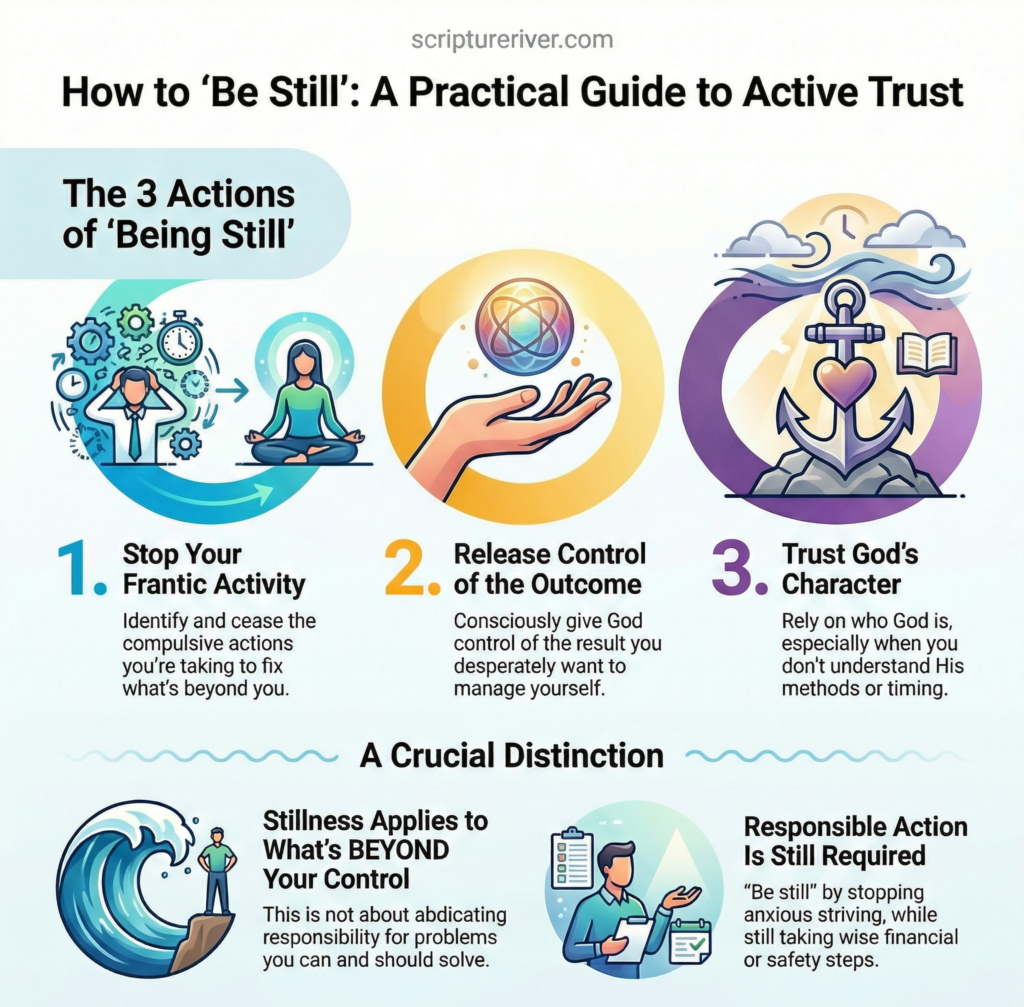 A practical guide on how to be still