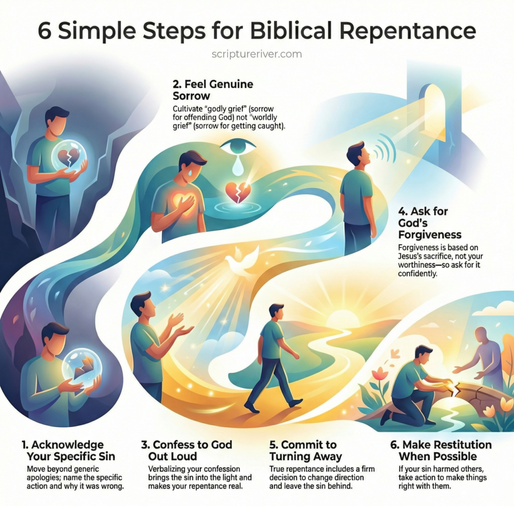 6 Simple Steps for Biblical Repentance