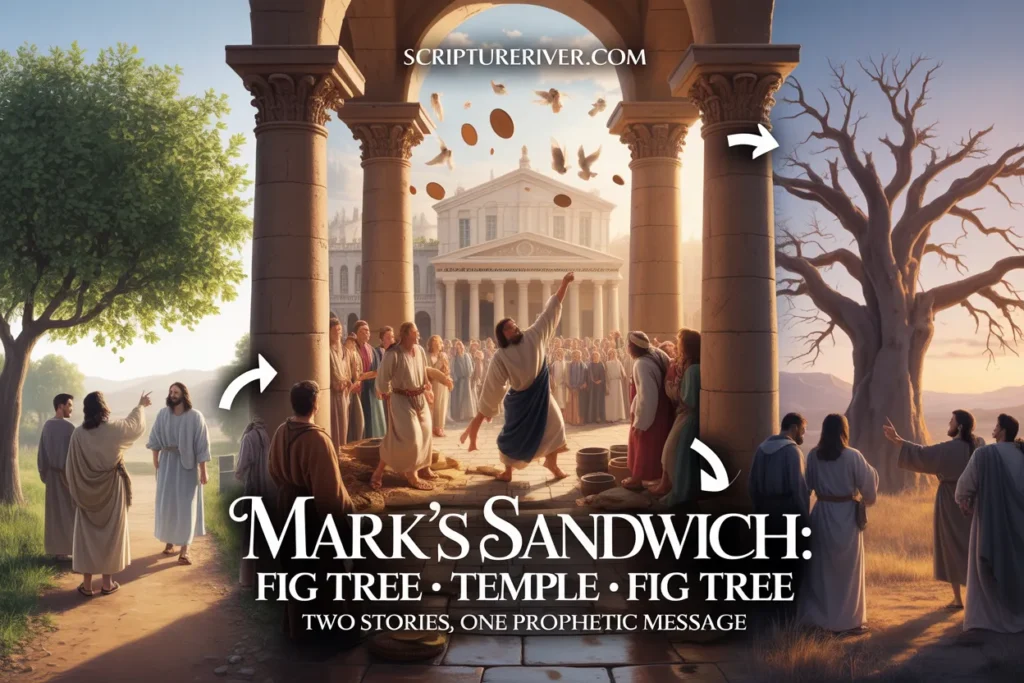 The Temple Connection: Mark's Literary Sandwich